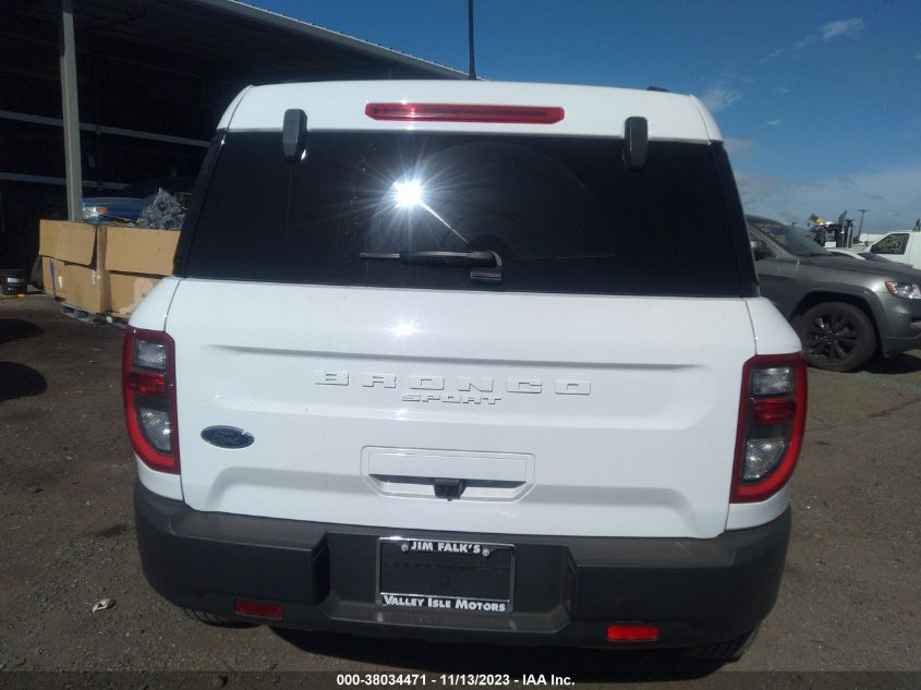 2022 Ford Bronco Sport Big Bend VIN: 3FMCR9B6XNRD35195 Lot: 38034471