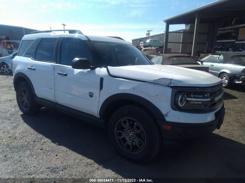 2022 Ford Bronco Sport Big Bend VIN: 3FMCR9B6XNRD35195 Lot: 38034471