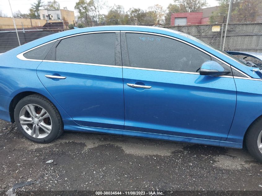 2018 Hyundai Sonata Sel VIN: 5NPE34AF5JH597402 Lot: 38034544