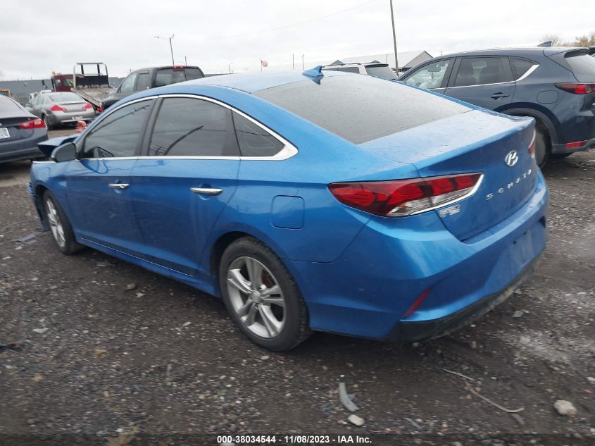 2018 Hyundai Sonata Sel VIN: 5NPE34AF5JH597402 Lot: 38034544