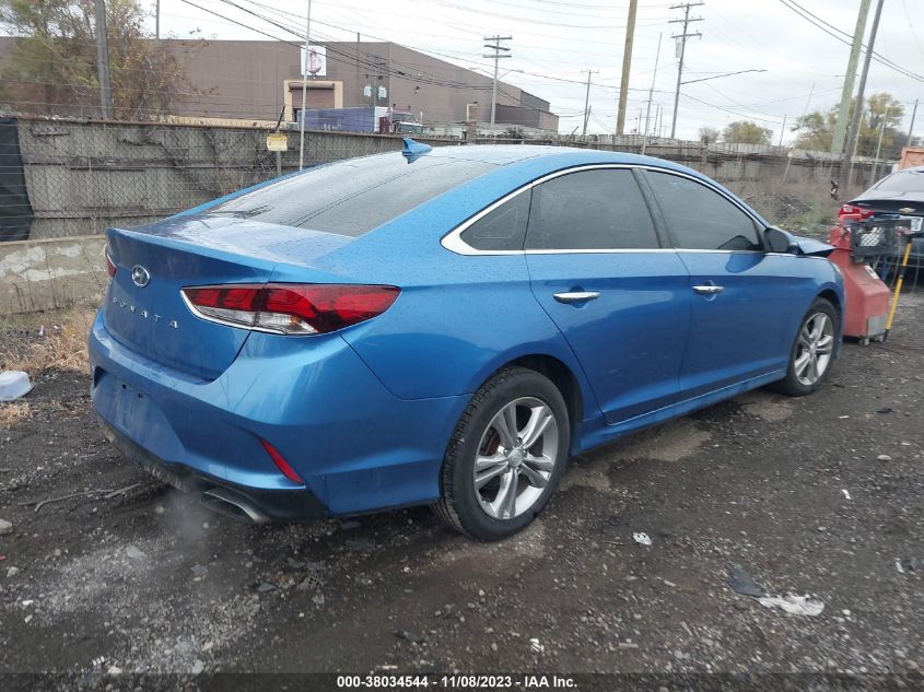 2018 Hyundai Sonata Sel VIN: 5NPE34AF5JH597402 Lot: 38034544