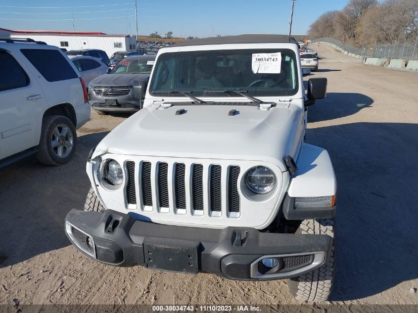 2019 Jeep Wrangler Unlimited Sahara VIN: 1C4HJXEG7KW658090 Lot: 38034743