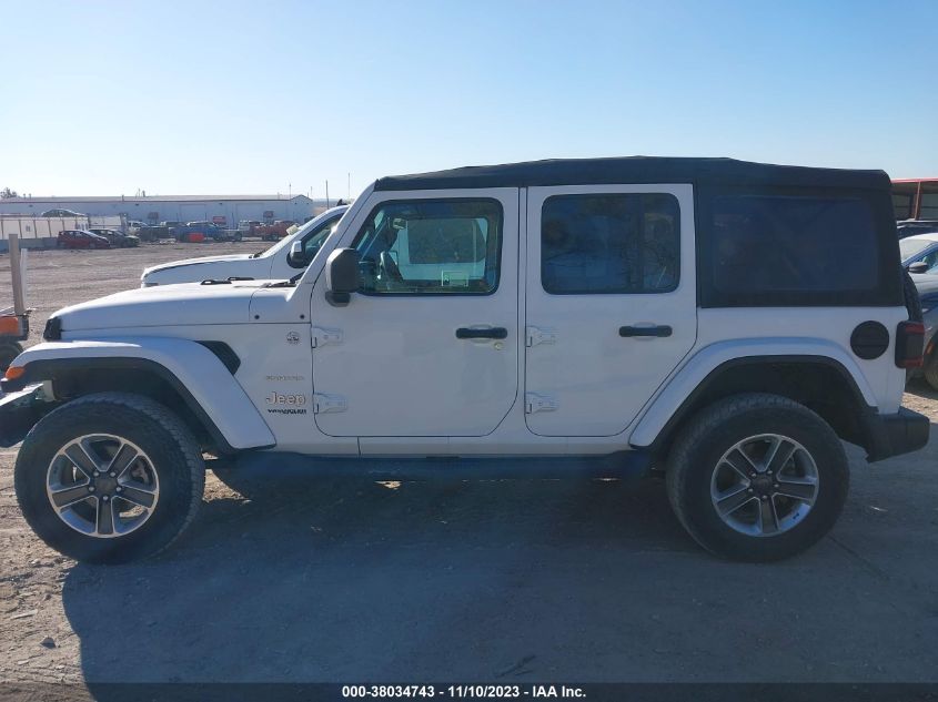 2019 Jeep Wrangler Unlimited Sahara VIN: 1C4HJXEG7KW658090 Lot: 38034743