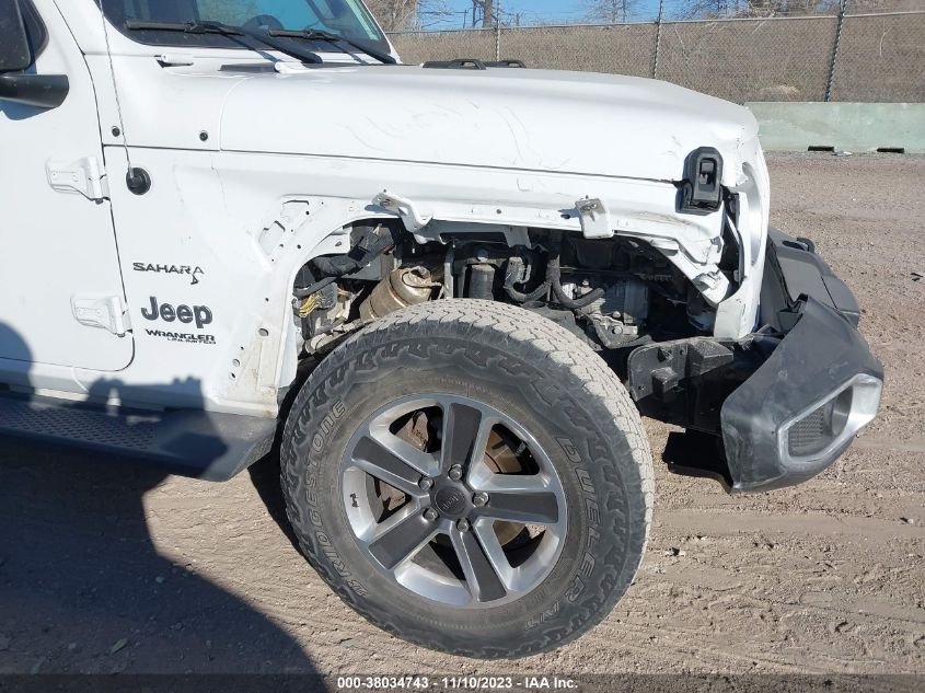 2019 Jeep Wrangler Unlimited Sahara VIN: 1C4HJXEG7KW658090 Lot: 38034743