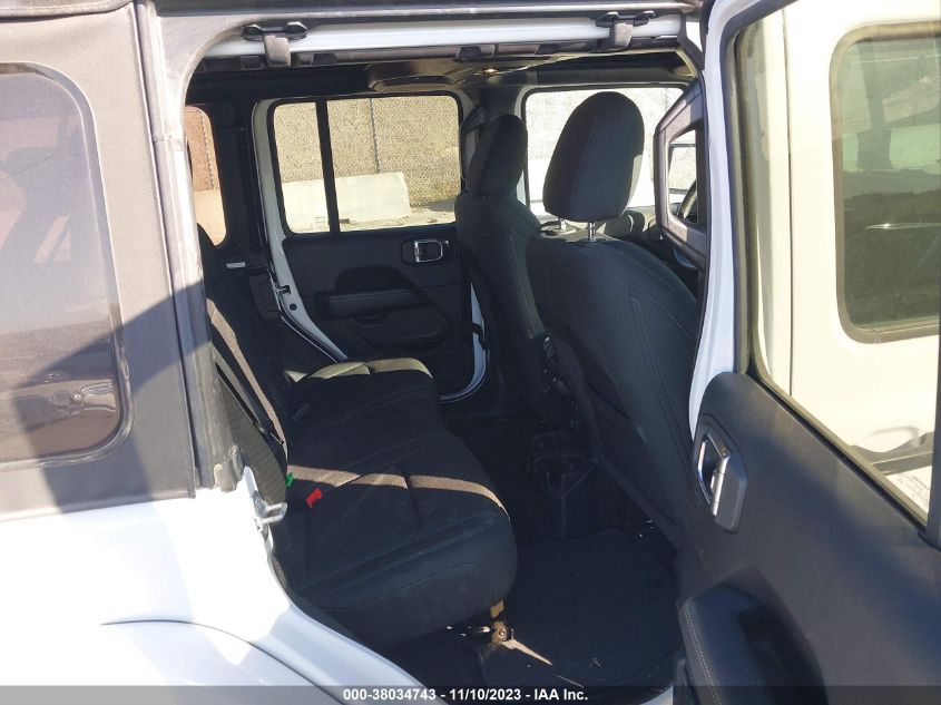 2019 Jeep Wrangler Unlimited Sahara VIN: 1C4HJXEG7KW658090 Lot: 38034743