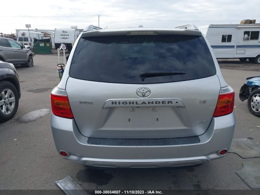 2009 Toyota Highlander Limited VIN: JTEES42A792134711 Lot: 38034807