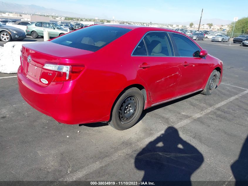 2012 Toyota Camry Le VIN: 4T4BF1FK1CR265014 Lot: 38034919