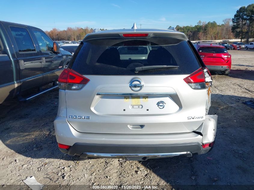 2018 Nissan Rogue Sv VIN: JN8AT2MV0JW354228 Lot: 38035020