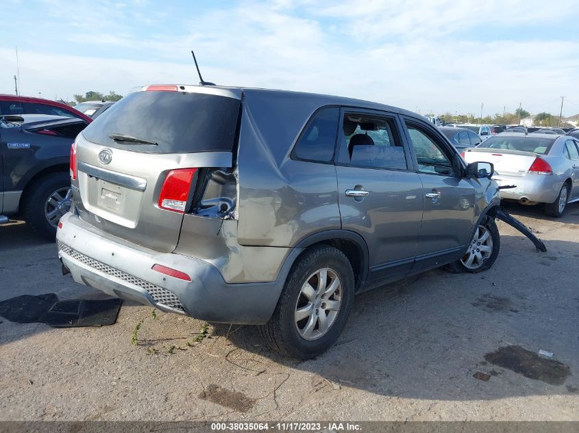 2013 Kia Sorento Lx VIN: 5XYKT3A10DG409835 Lot: 38035064