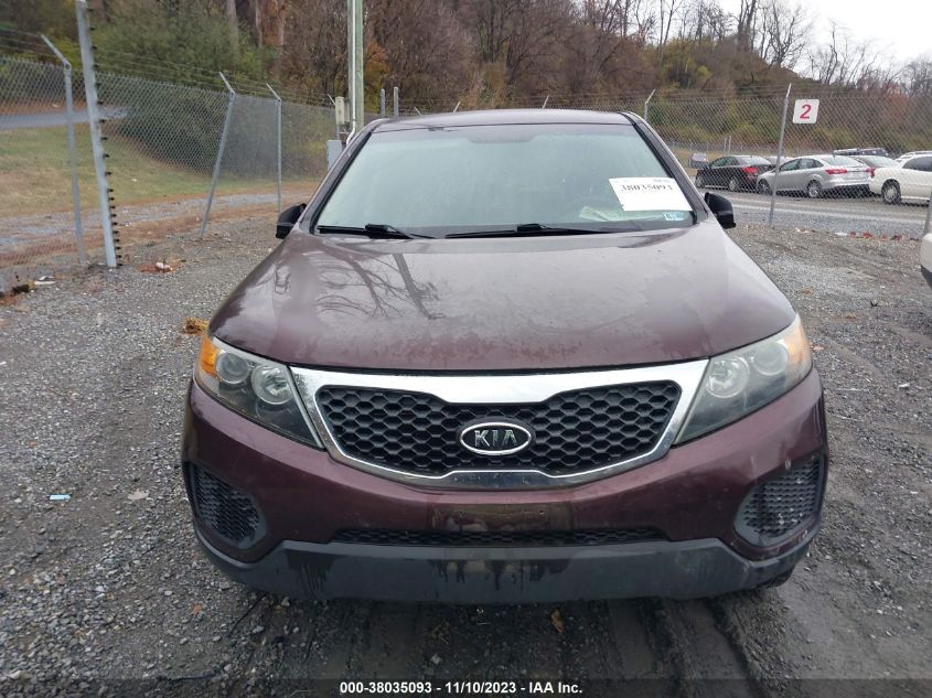 2011 Kia Sorento Lx VIN: 5XYKT3A15BG048440 Lot: 38035093