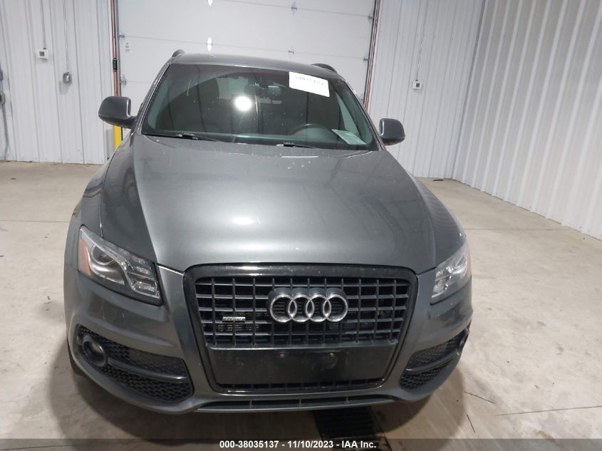 2012 Audi Q5 3.2L Prestige VIN: WA1WKAFP0CA102826 Lot: 38035137