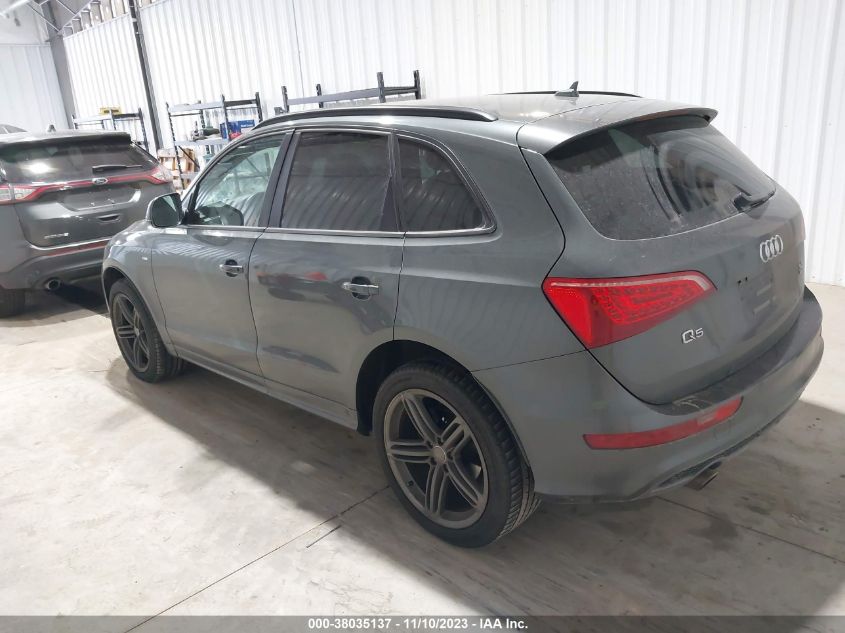 2012 Audi Q5 3.2L Prestige VIN: WA1WKAFP0CA102826 Lot: 38035137