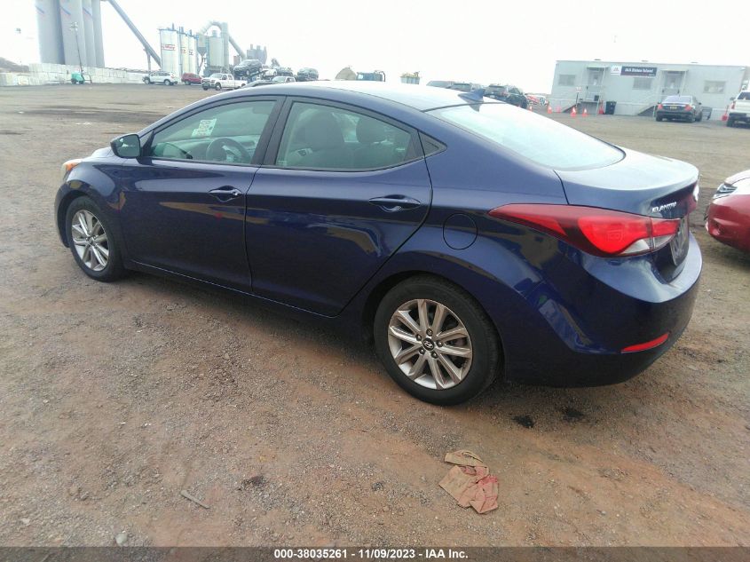 2014 Hyundai Elantra Se VIN: 5NPDH4AE3EH462199 Lot: 38035261