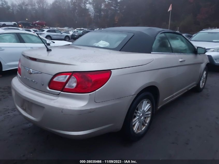 2008 Chrysler Sebring Lx VIN: 1C3LC45K68N681936 Lot: 38035466