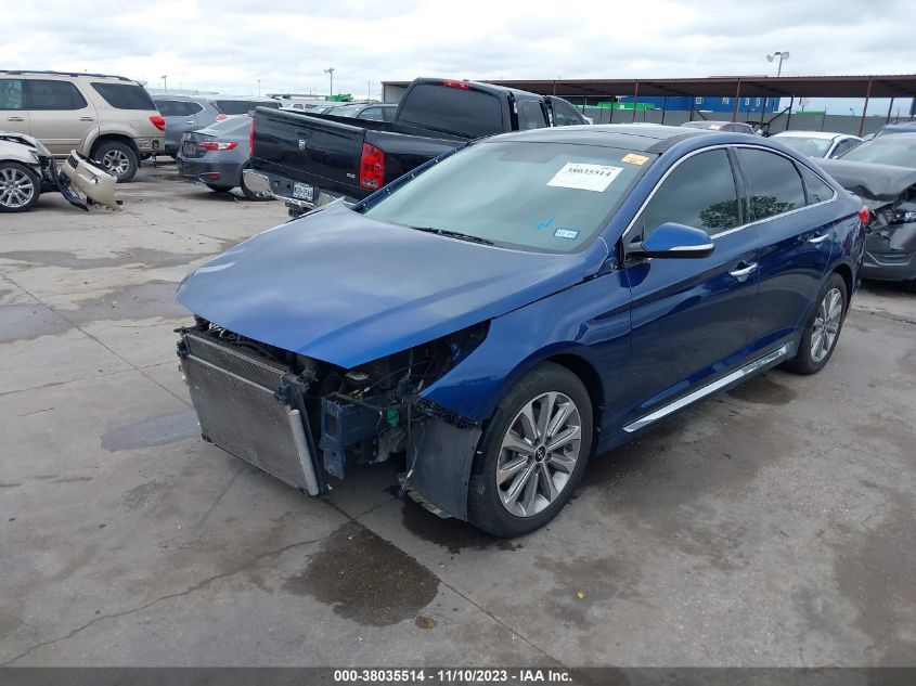 2016 Hyundai Sonata 2.4L Limited VIN: 5NPE34AF8GH344647 Lot: 38035514