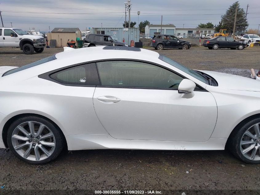 2016 Lexus Rc 300 VIN: JTHSM5BC1G5002255 Lot: 38035555