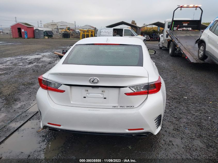 2016 Lexus Rc 300 VIN: JTHSM5BC1G5002255 Lot: 38035555