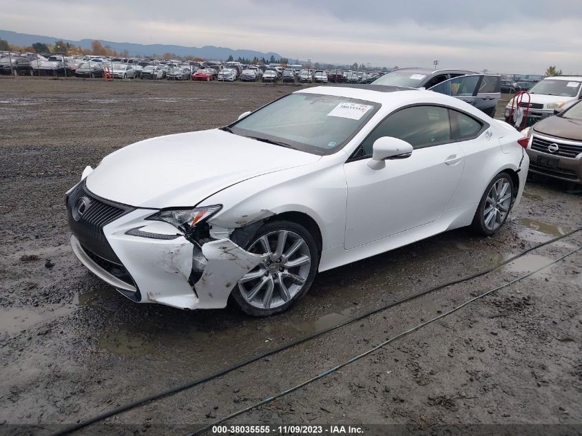 2016 Lexus Rc 300 VIN: JTHSM5BC1G5002255 Lot: 38035555