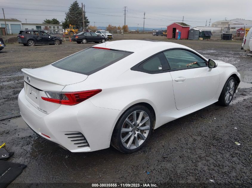 2016 Lexus Rc 300 VIN: JTHSM5BC1G5002255 Lot: 38035555