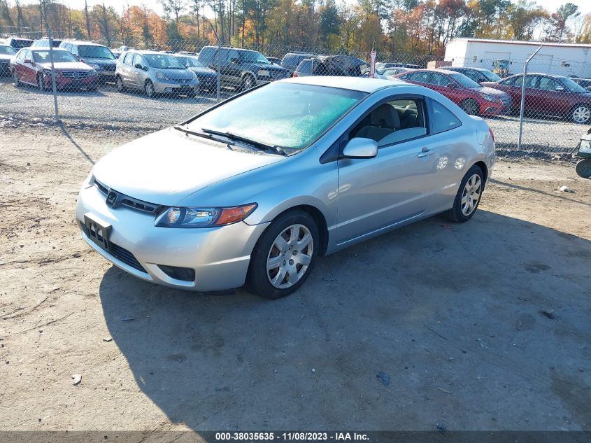 2008 Honda Civic Cpe Lx VIN: 2HGFG12628H503616 Lot: 38035635