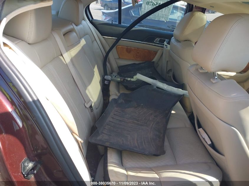 2012 Lincoln Mks VIN: 1LNHL9ER8CG801529 Lot: 38035670