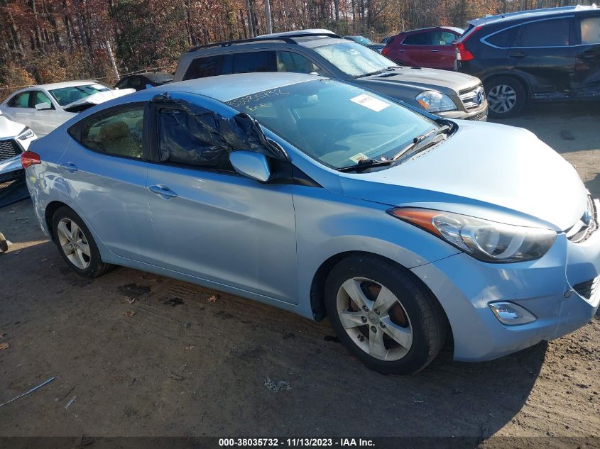 2012 Hyundai Elantra Gls (Ulsan Plant) VIN: KMHDH4AE2CU291511 Lot: 38035732