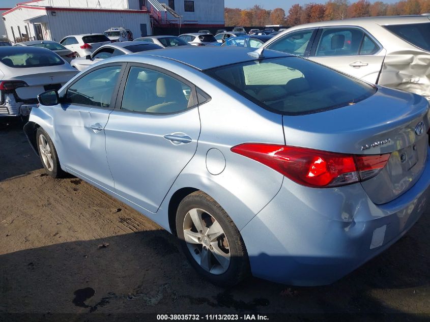 2012 Hyundai Elantra Gls (Ulsan Plant) VIN: KMHDH4AE2CU291511 Lot: 38035732