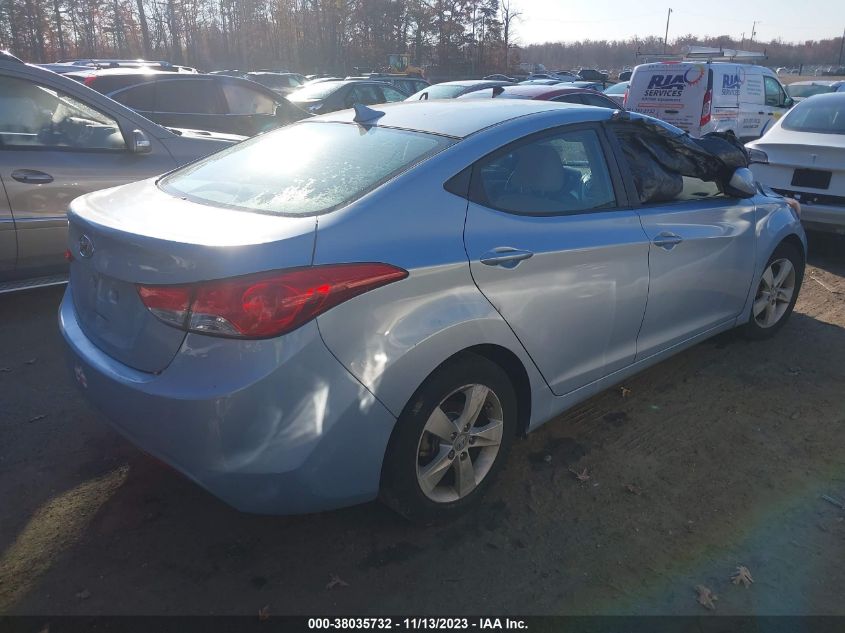 2012 Hyundai Elantra Gls (Ulsan Plant) VIN: KMHDH4AE2CU291511 Lot: 38035732