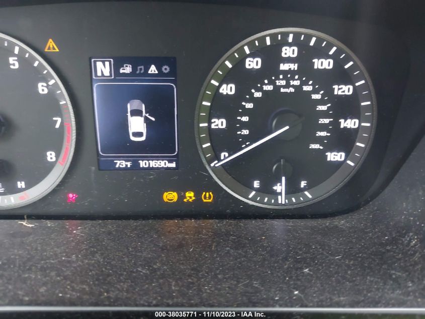 2016 Hyundai Sonata Se VIN: 5NPE24AF3GH380510 Lot: 38035771