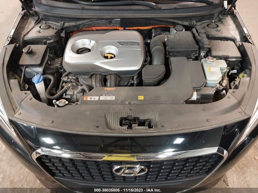 2017 Hyundai Sonata Hybrid Limited VIN: KMHE34L33HA077182 Lot: 38035805