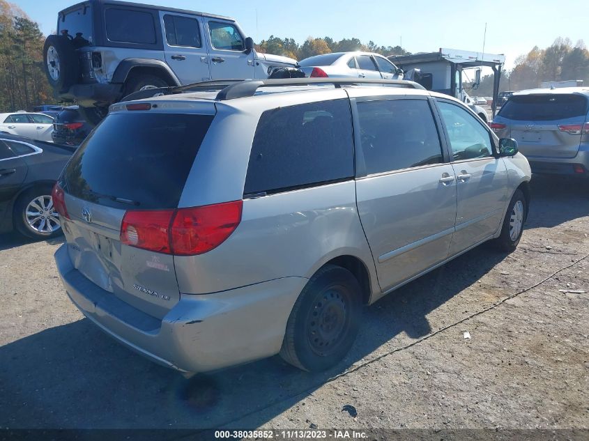 2009 Toyota Sienna Le VIN: 5TDZK23C29S272871 Lot: 38035852