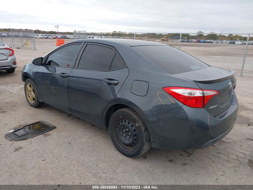 2016 Toyota Corolla Le VIN: 5YFBURHE6GP446817 Lot: 38035893