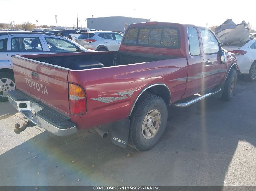 1996 Toyota Tacoma Xtracab Sr5 VIN: 4TAWN74NXTZ218226 Lot: 38035898