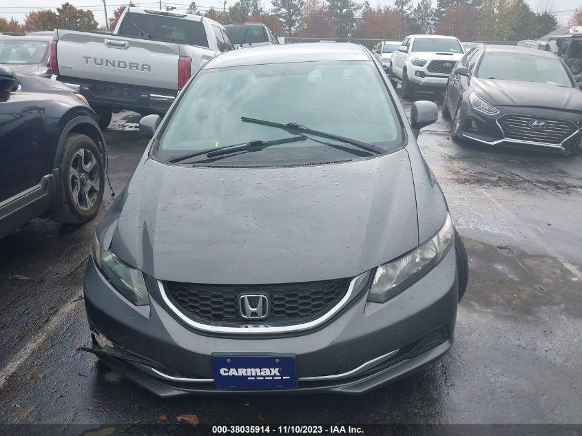 2013 Honda Civic Lx VIN: 19XFB2F52DE211961 Lot: 38035914