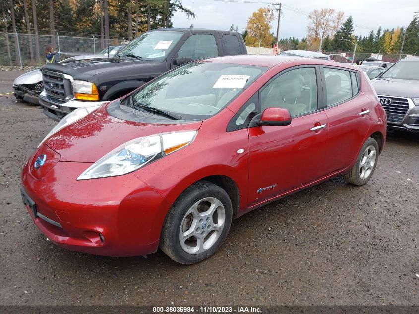 2011 Nissan Leaf Sl-E VIN: JN1AZ0CP5BT006335 Lot: 38035984