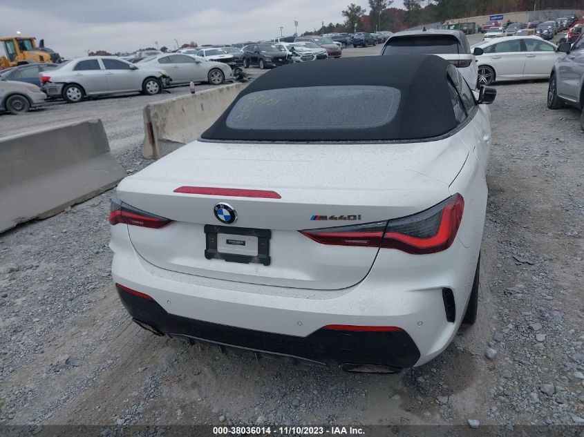 2021 BMW 4 Series M440I VIN: WBA53AT00MCG85751 Lot: 38036014