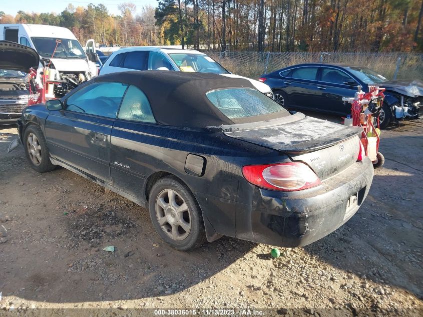 2T1FF28P13C607749 2003 Toyota Camry Solara Sle