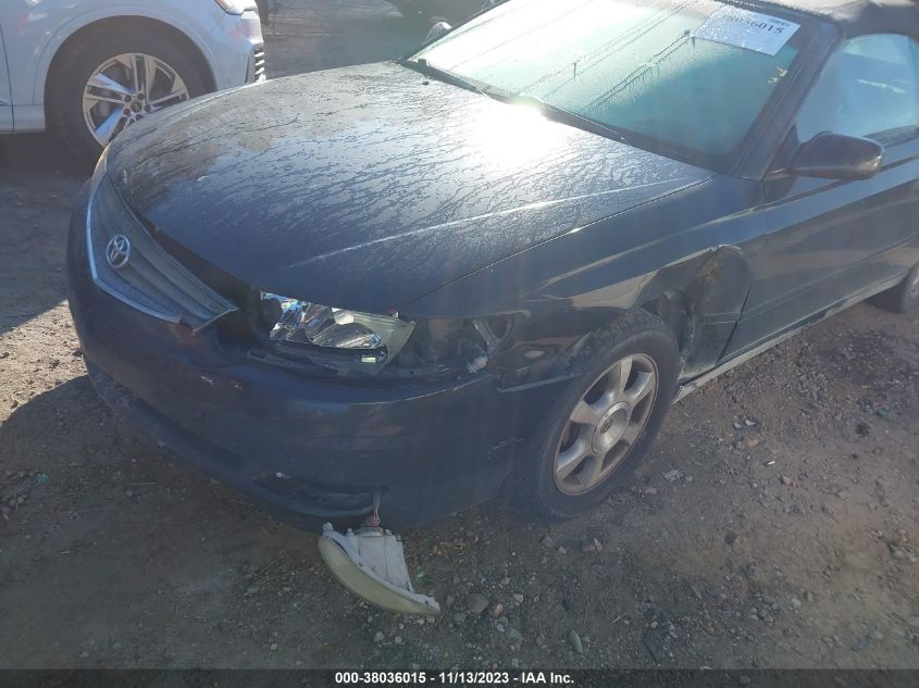 2003 Toyota Camry Solara Sle VIN: 2T1FF28P13C607749 Lot: 38036015