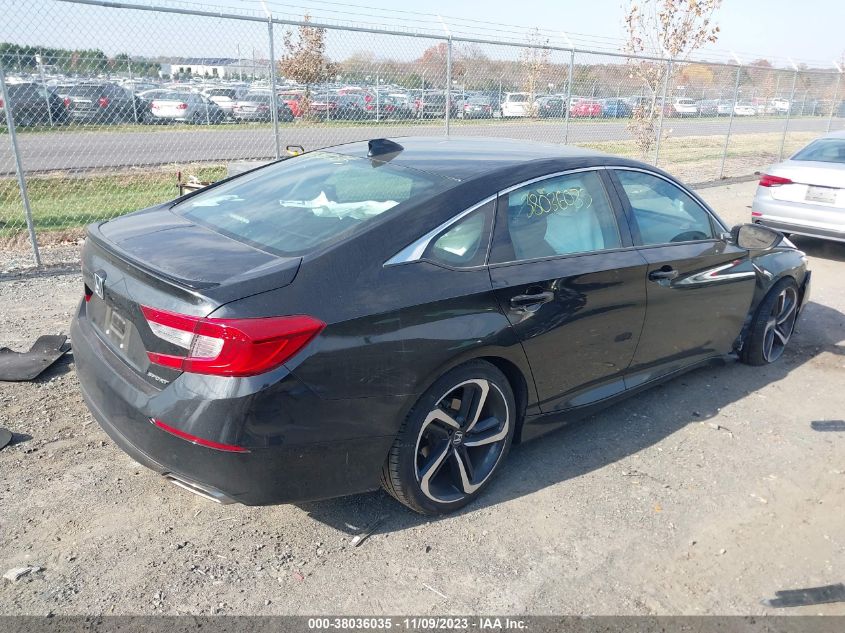 2020 Honda Accord Sport VIN: 1HGCV1F33LA113334 Lot: 38036035