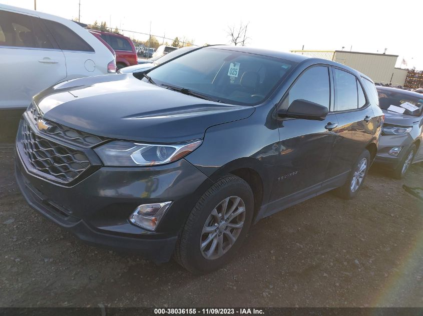 2018 Chevrolet Equinox Ls VIN: 3GNAXREV5JS507261 Lot: 38036155