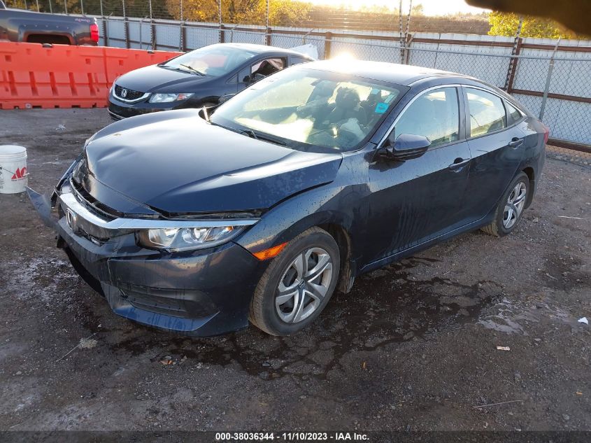 2018 Honda Civic Sedan Lx VIN: 19XFC2E51JE034376 Lot: 38036344