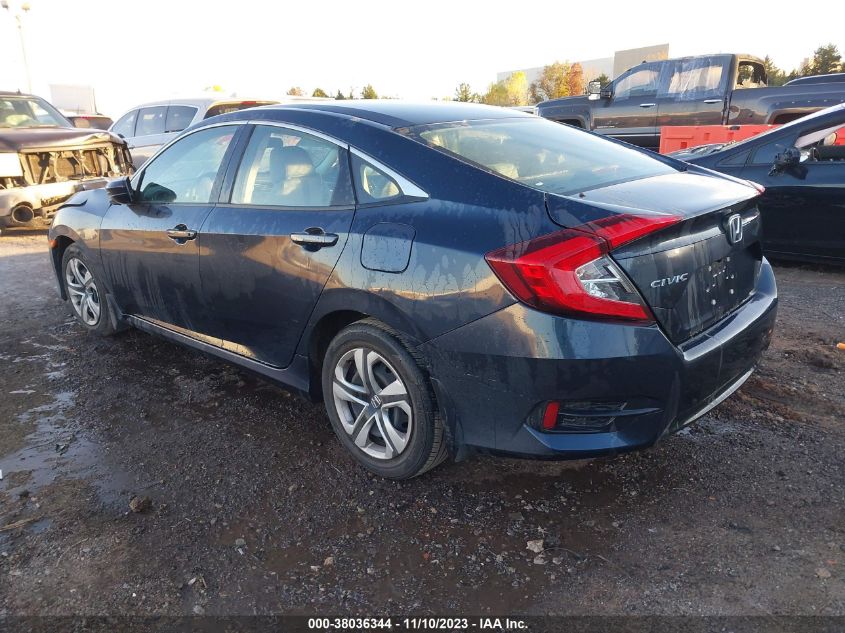 2018 Honda Civic Sedan Lx VIN: 19XFC2E51JE034376 Lot: 38036344