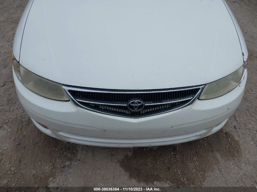 2000 Toyota Camry Solara Se/Sle VIN: 2T1CF22P4YC390524 Lot: 38036384