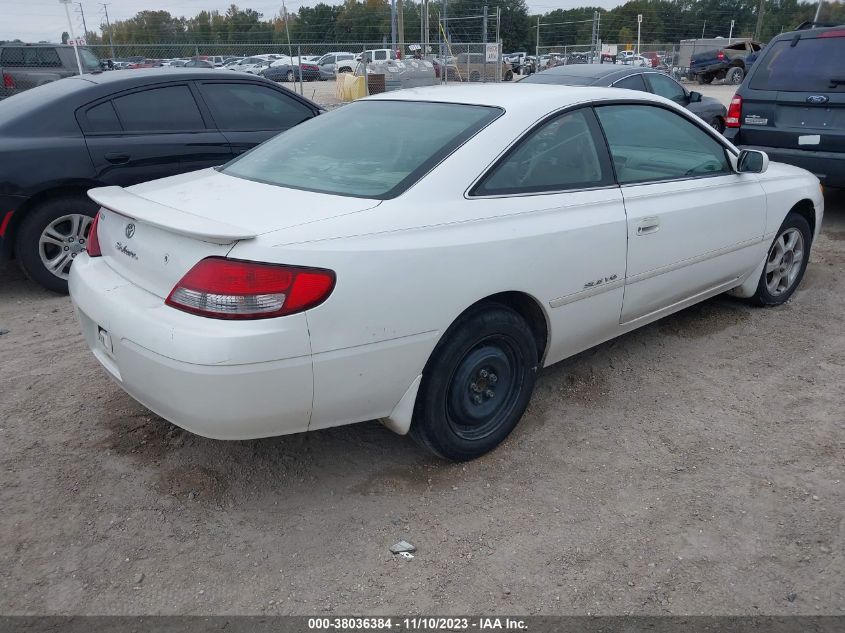 2000 Toyota Camry Solara Se/Sle VIN: 2T1CF22P4YC390524 Lot: 38036384