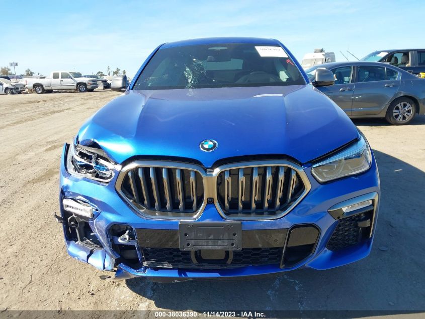 VIN 5UXCY8C01LLE40376 2020 BMW X6, M50I no.12