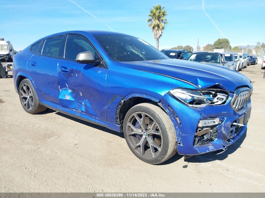 VIN 5UXCY8C01LLE40376 2020 BMW X6, M50I no.1