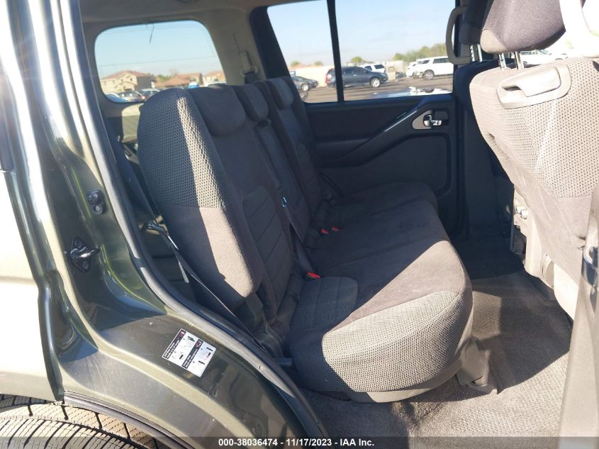 2005 Nissan Pathfinder Se VIN: 5N1AR18U25C708906 Lot: 38036474