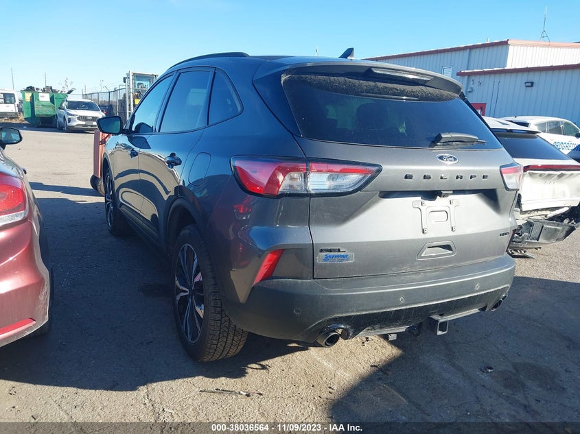 2021 FORD ESCAPE SEL VIN: 1FMCU9H92MUA04909