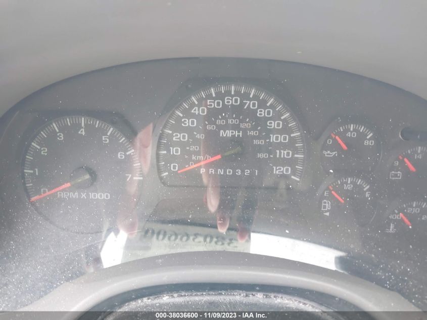 2008 Chevrolet Trailblazer Fleet VIN: 1GNDT13S082194970 Lot: 38036600