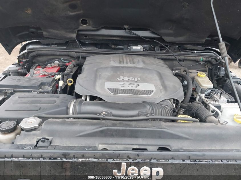 2012 Jeep Wrangler Unlimited Rubicon VIN: 1C4HJWFG9CL104254 Lot: 38036603